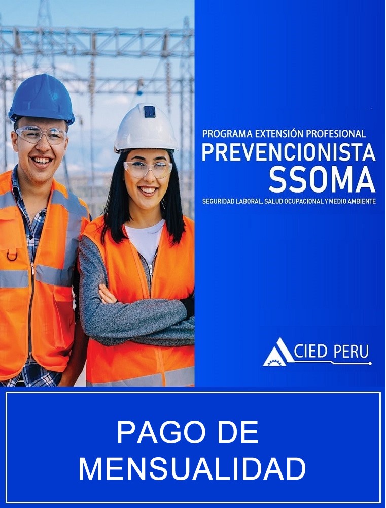 PEL Prevencionista SSOMA - MENSUALIDAD